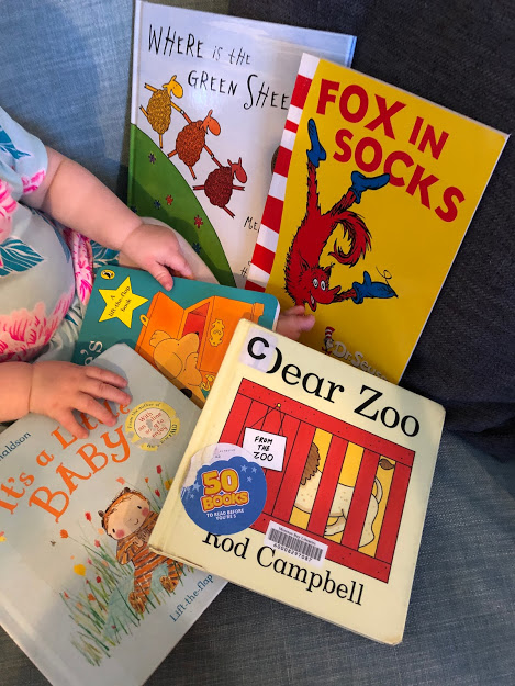 baby reading books