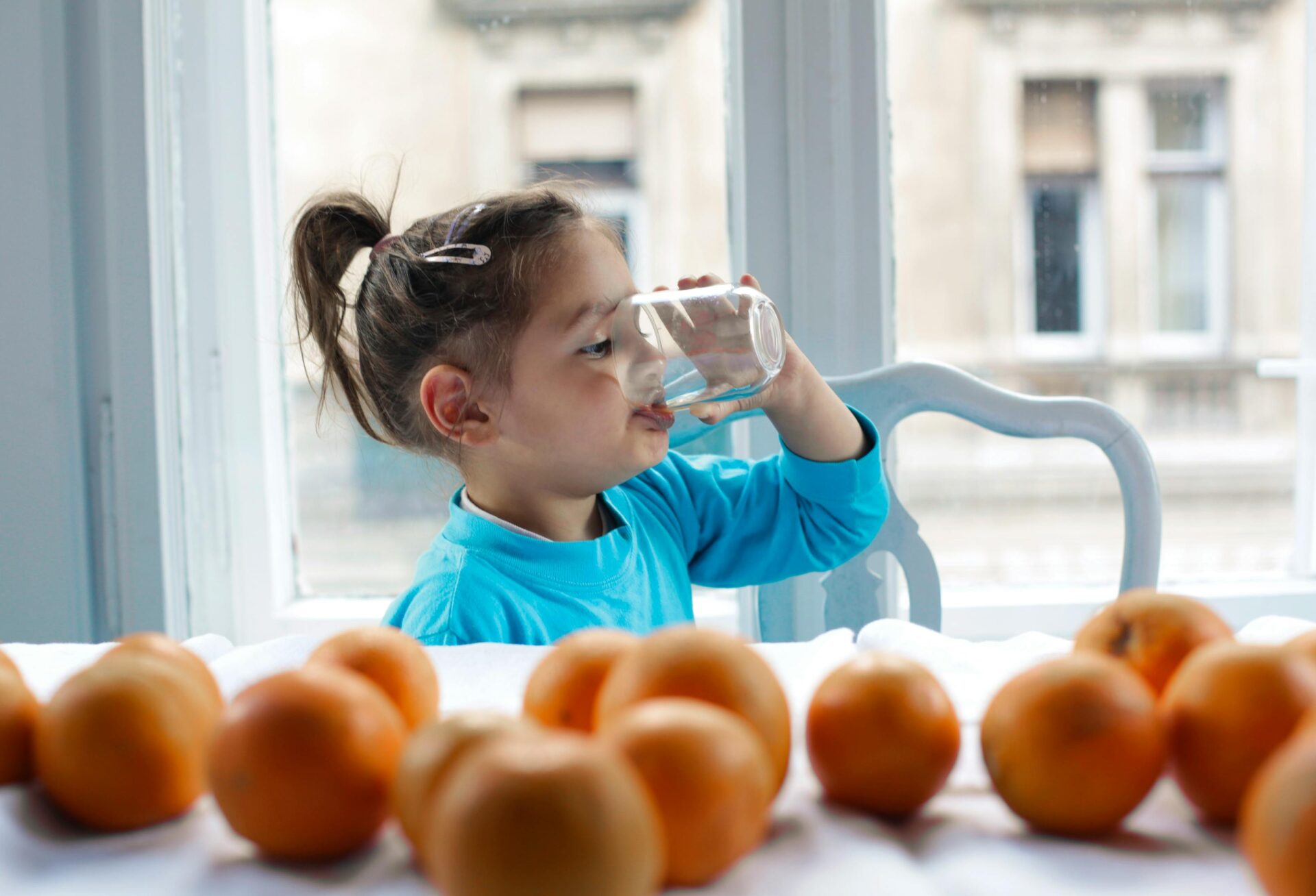 Child drinking water at Arden Early Learning