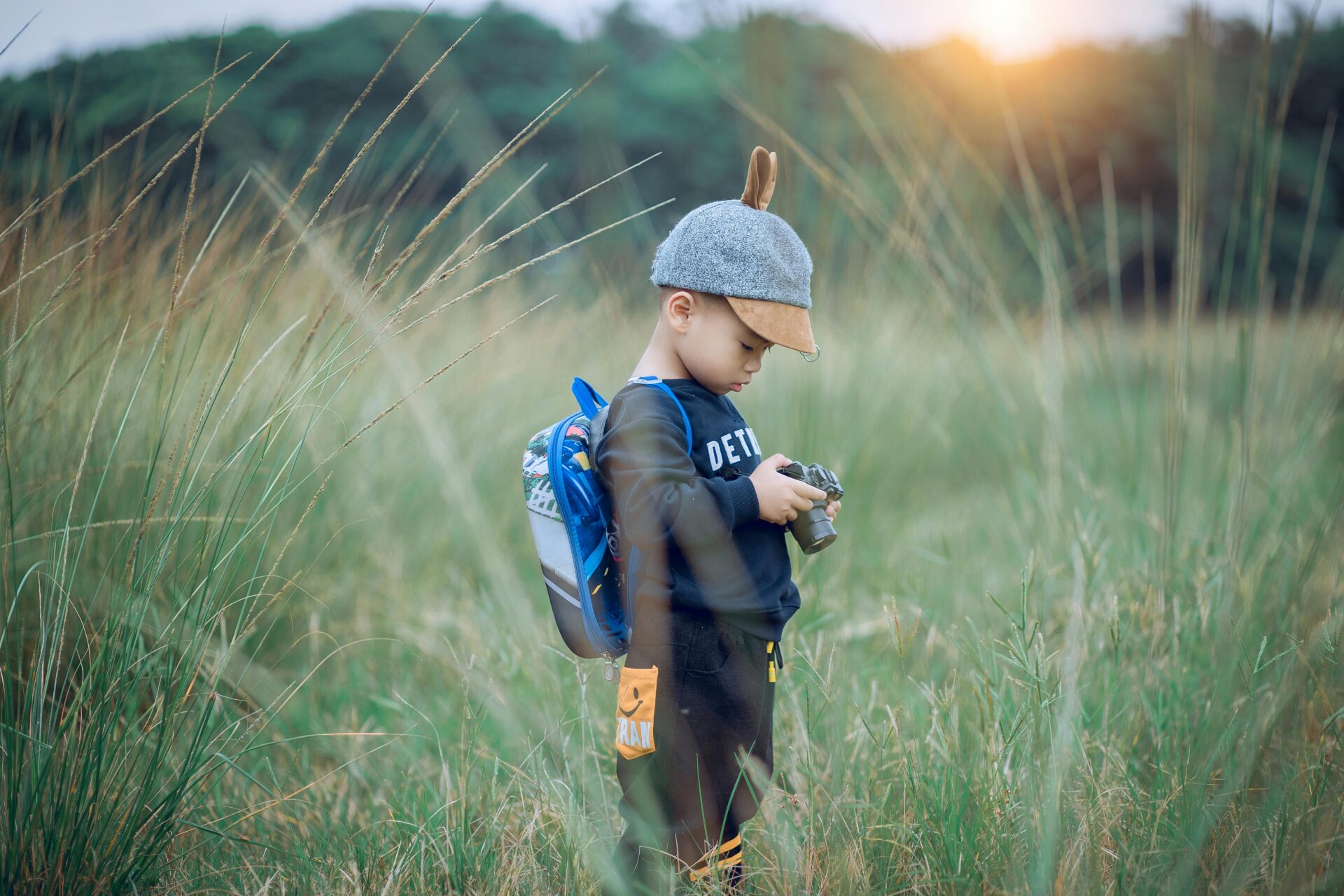 Child Exploring at Arden Early Learning