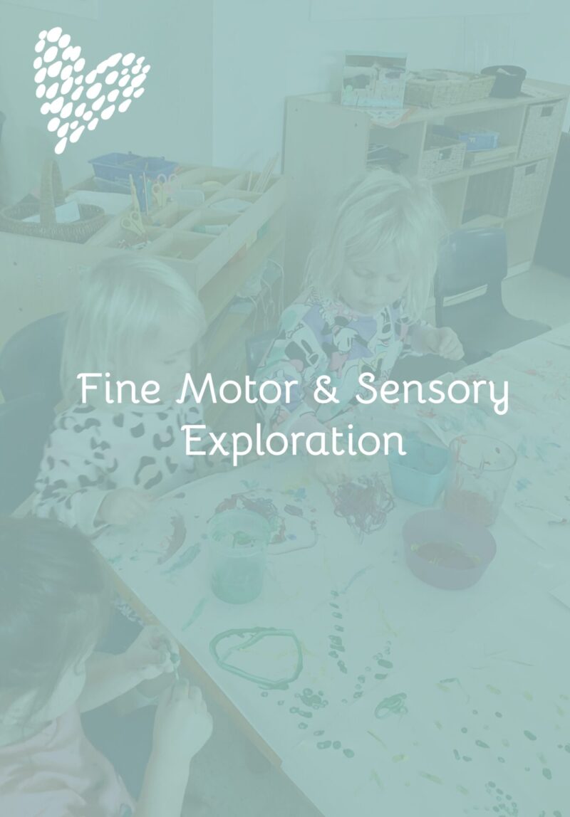 Fine Motor and Sensory Exploration at Arden Early Learning Airlie Beach